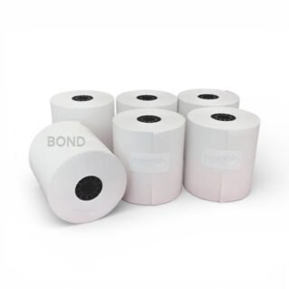 Caja con 50 Rollos Bond 75 x 70 mm